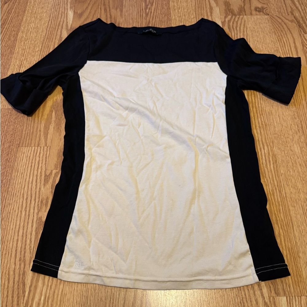 Ralph Lauren color block shirt